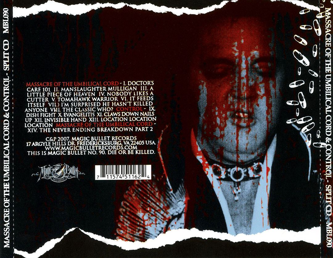 Massacre of the Umbilical Cord/Control cover art