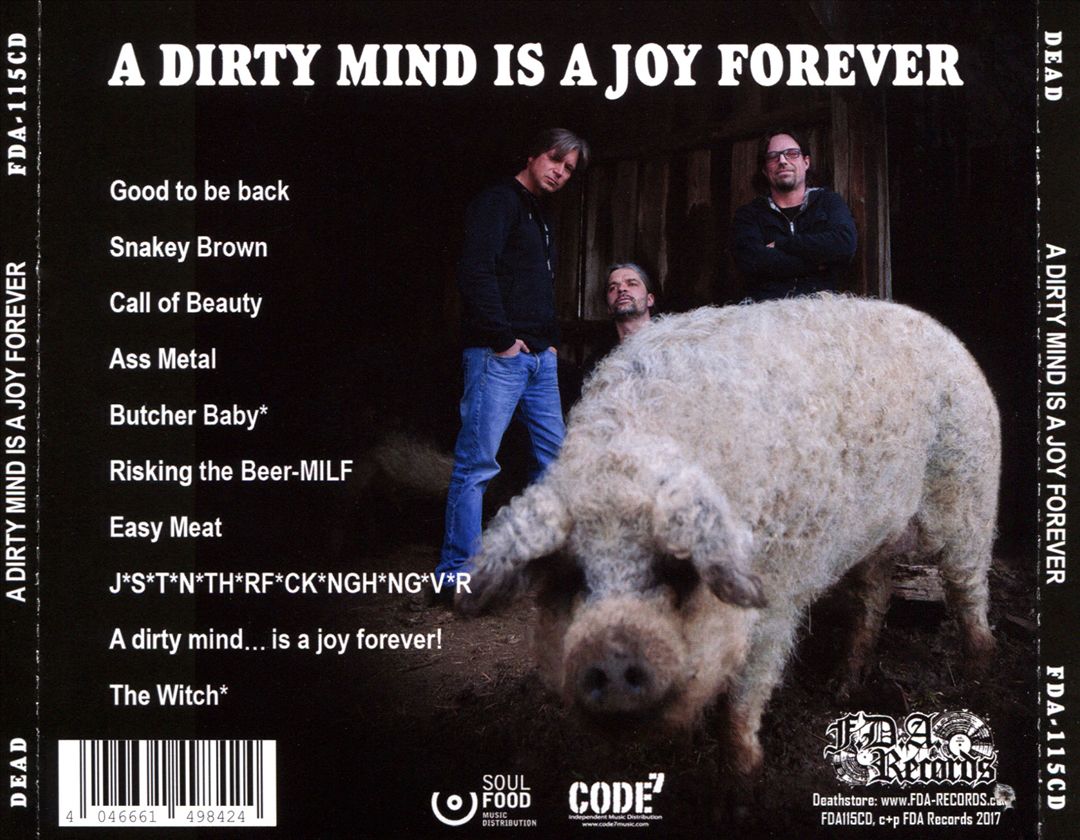 Dirty Mind Is a Joy Forever cover art