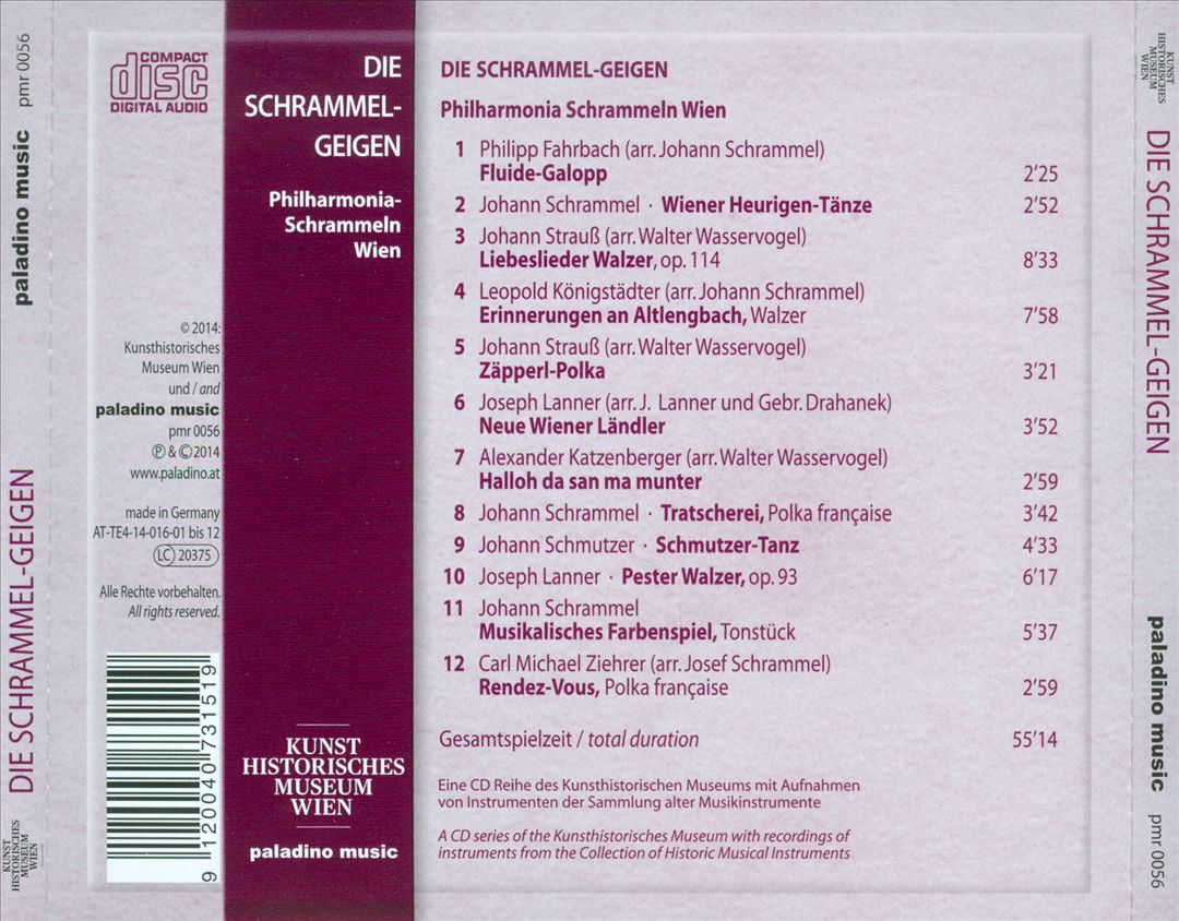 Schrammel-Geigen cover art