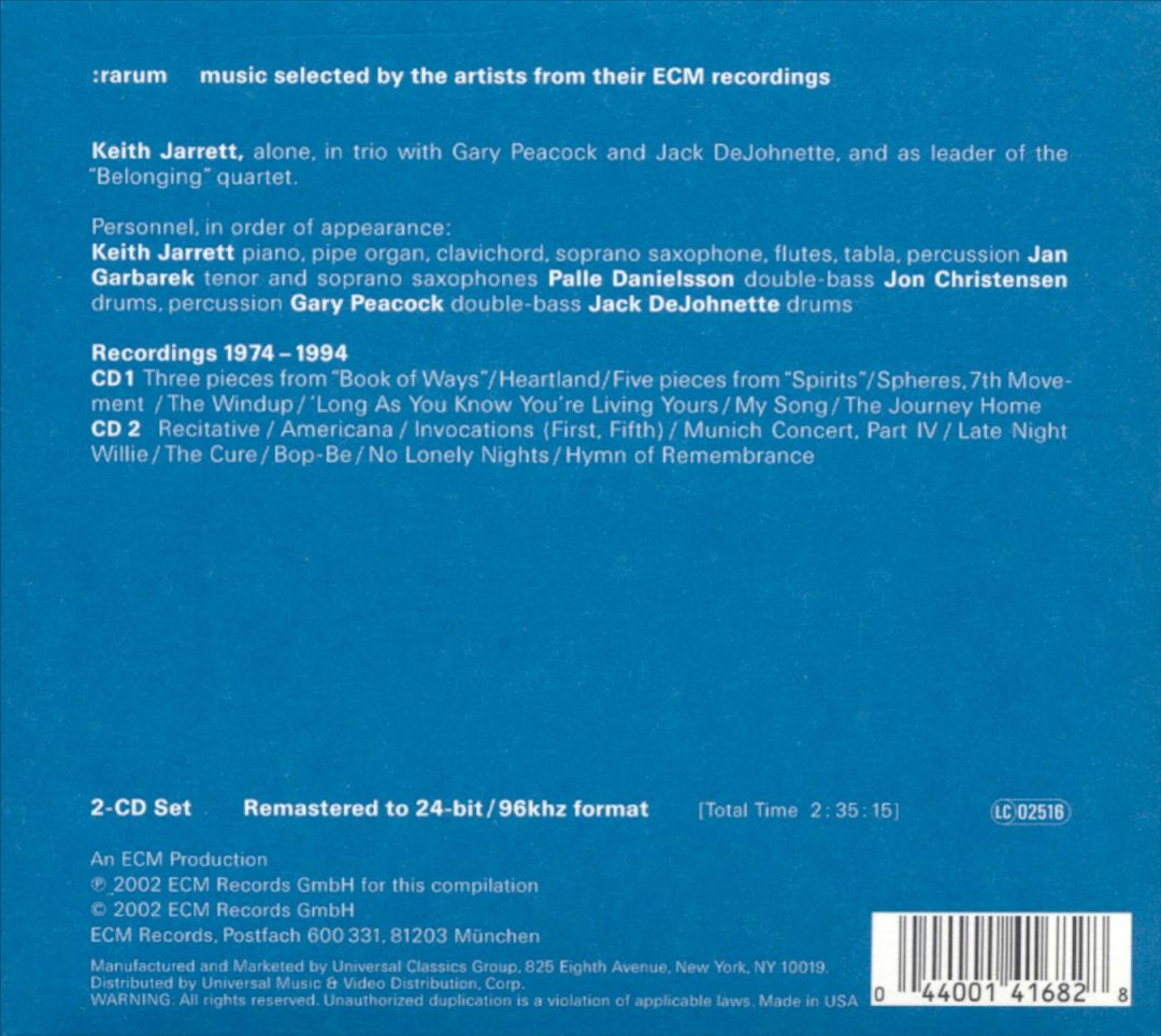 Selected Recordings (Rarum I) cover art