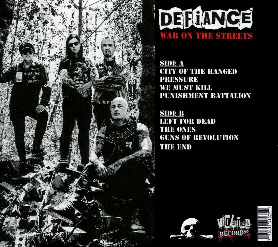 War on the Streets cover art