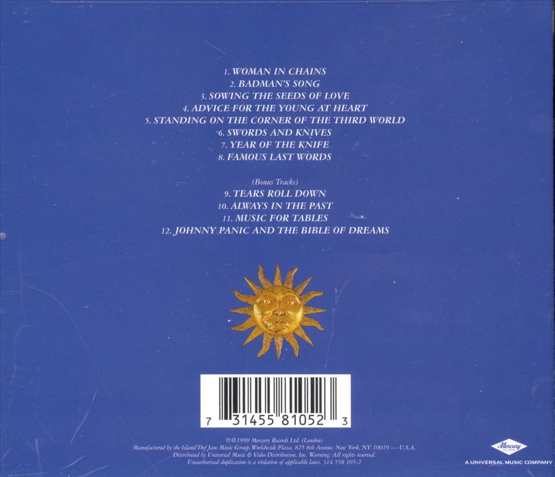 The Seeds of Love [UK Bonus Tracks] cover art