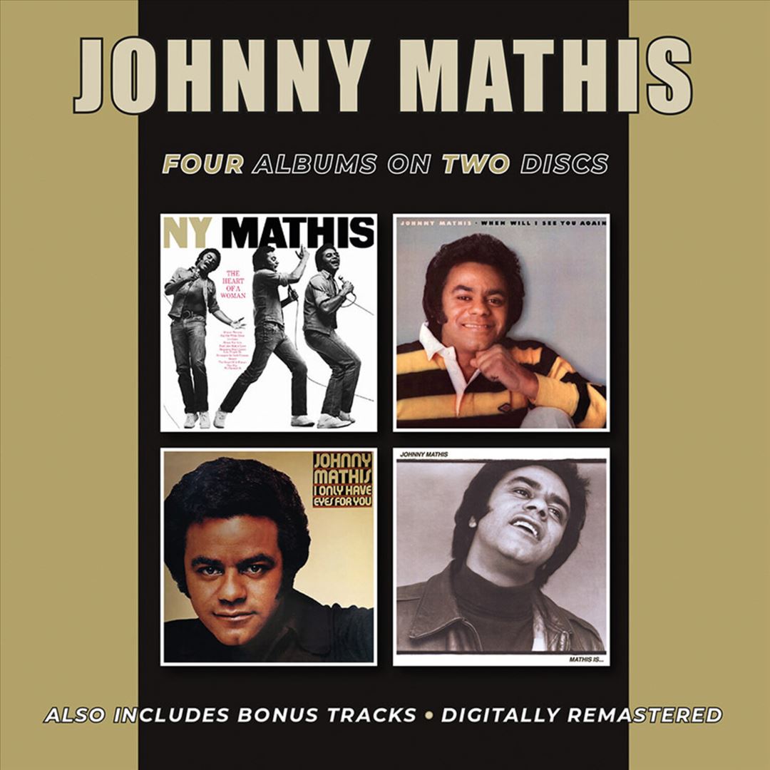 Heart of a Woman/When Will I See You Again/I Only Have Eyes for You/Mathis Is cover art