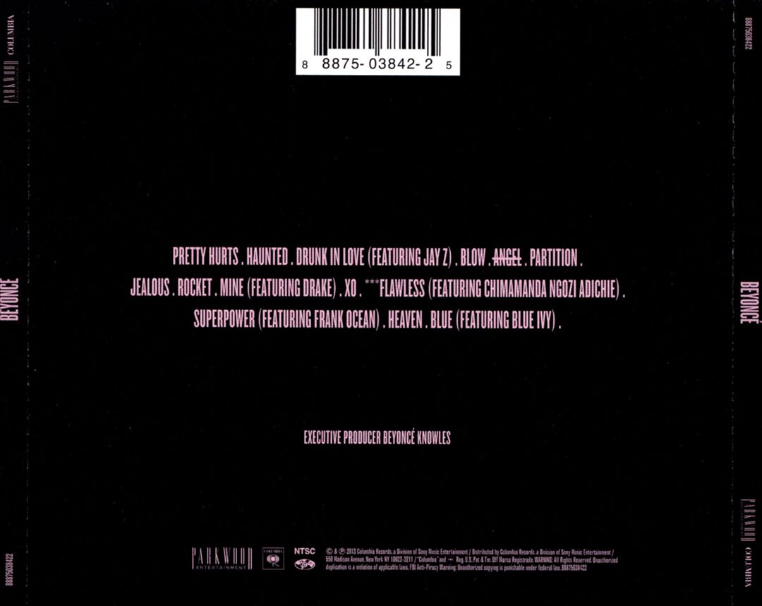 Beyoncé cover art