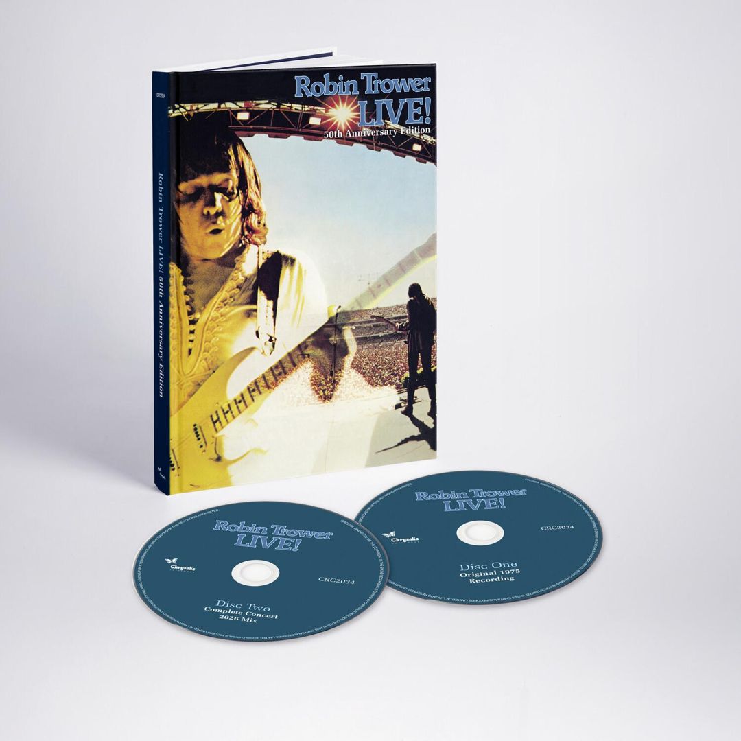 Robin Trower Live! [50th Anniversary Edition] cover art