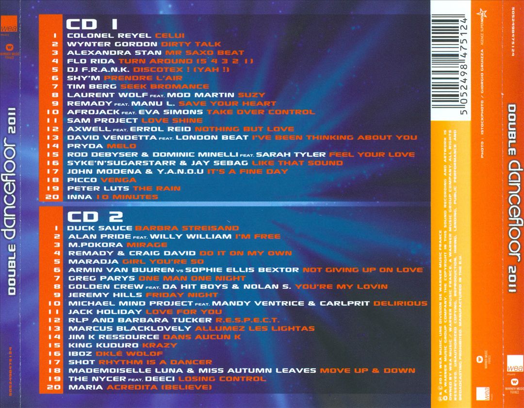 Double Dancefloor 2011 cover art