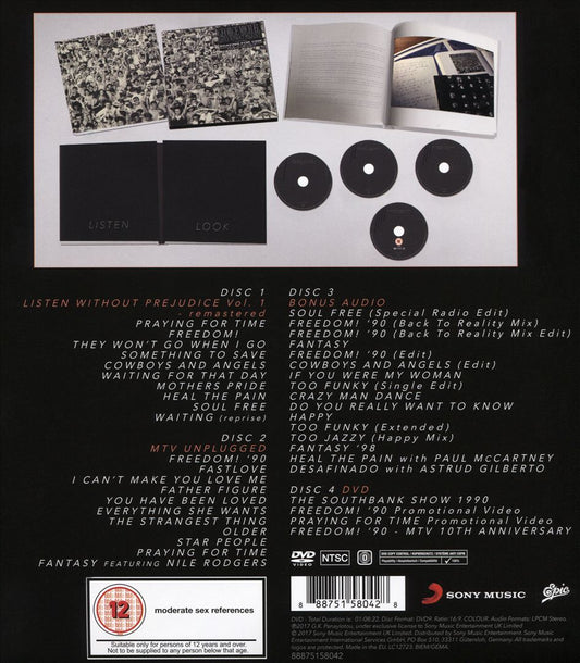 Listen Without Prejudice 25 [Super Deluxe Edition] [3 CD/1 DVD] cover art