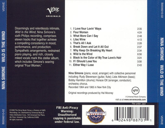 Wild Is the Wind cover art