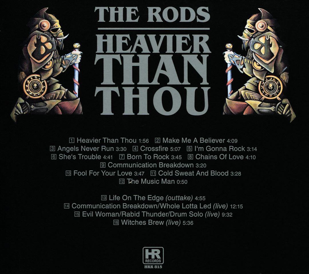 Heavier Than Thou cover art