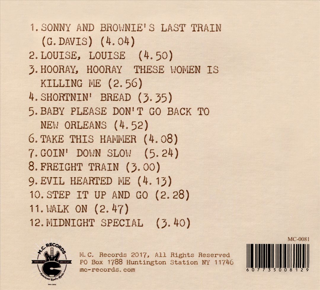 Sonny & Brownie's Last Train cover art