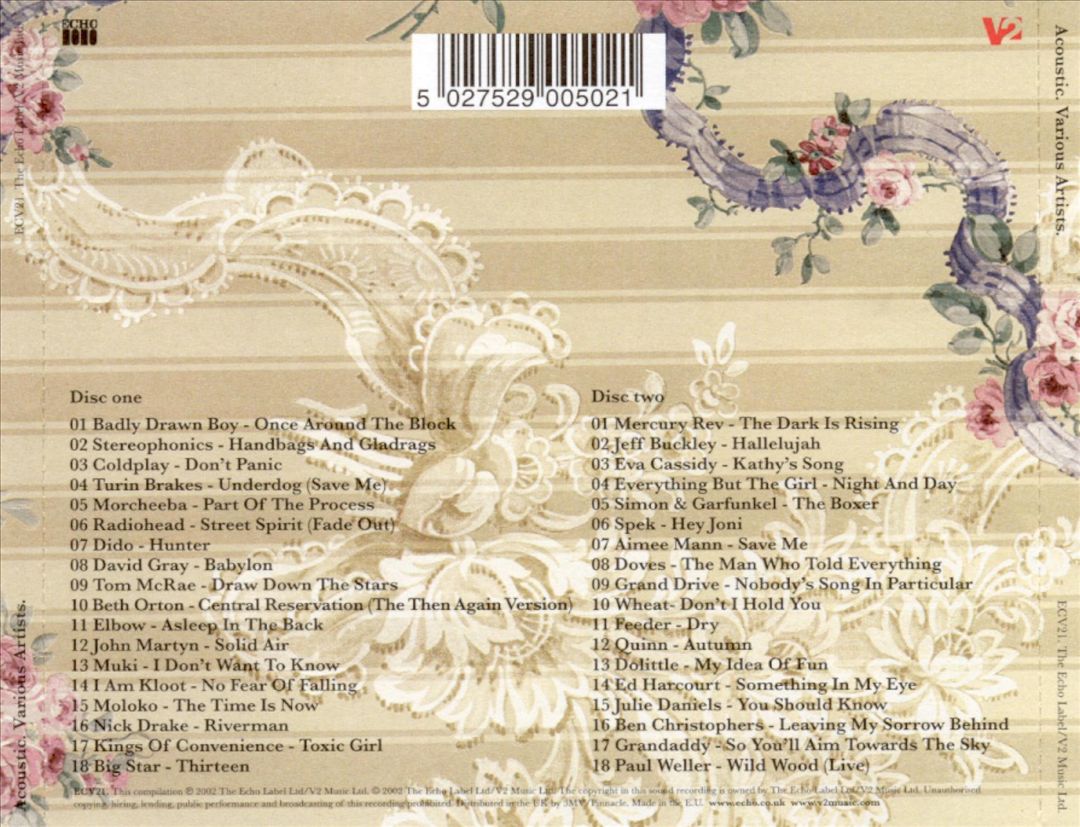 Acoustic [V2 Records] cover art