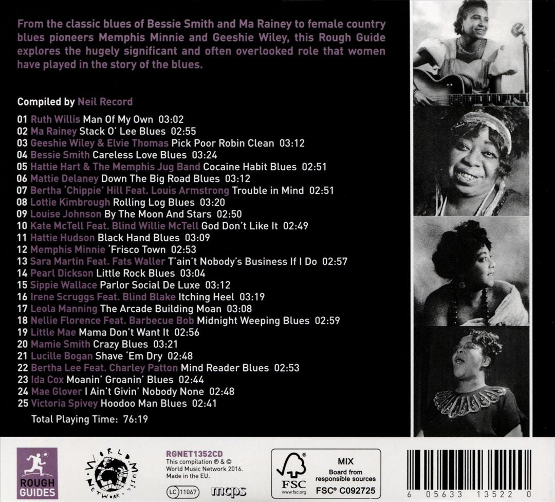 Rough Guide to Blues Women cover art