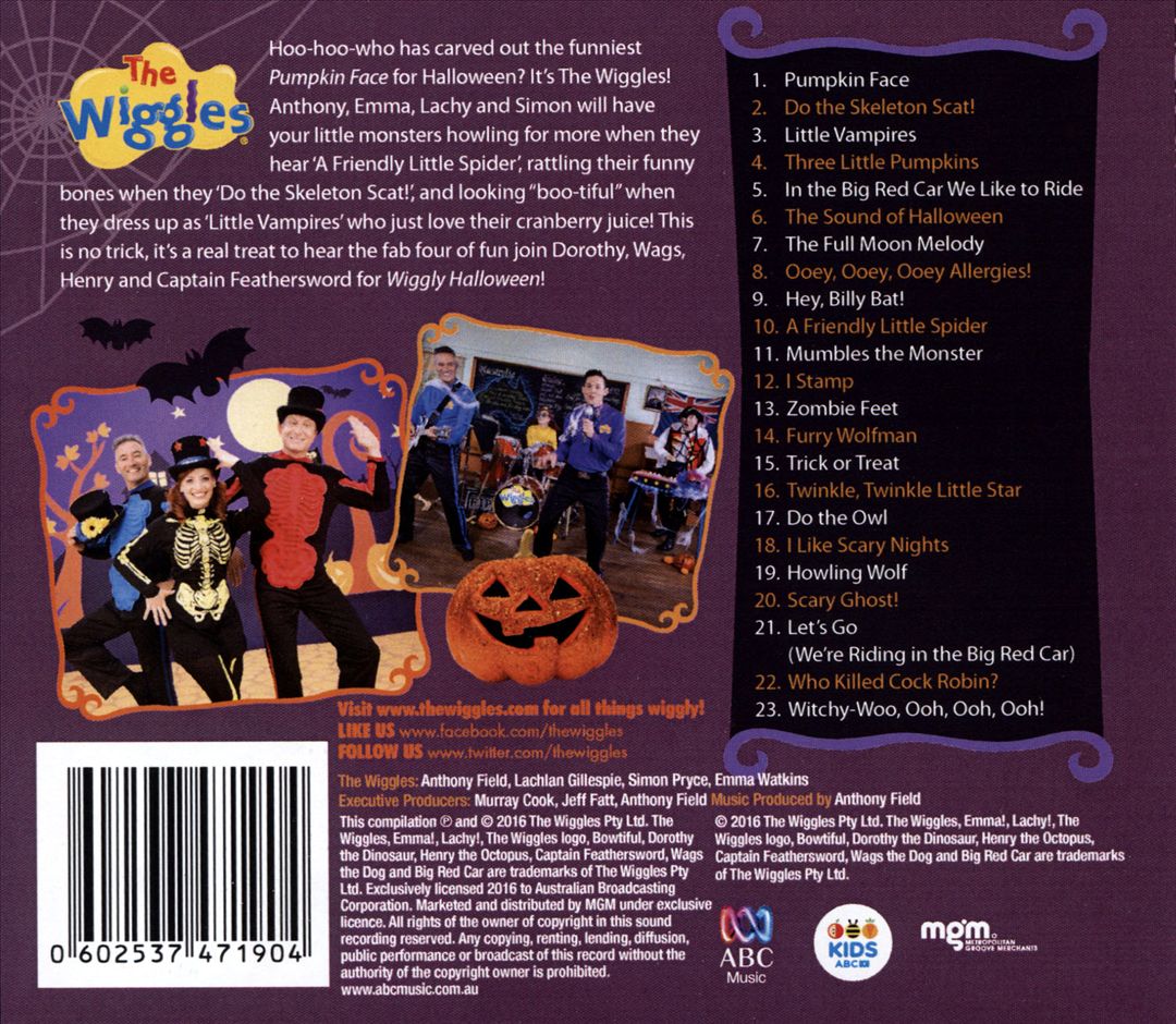 Wiggly Halloween cover art