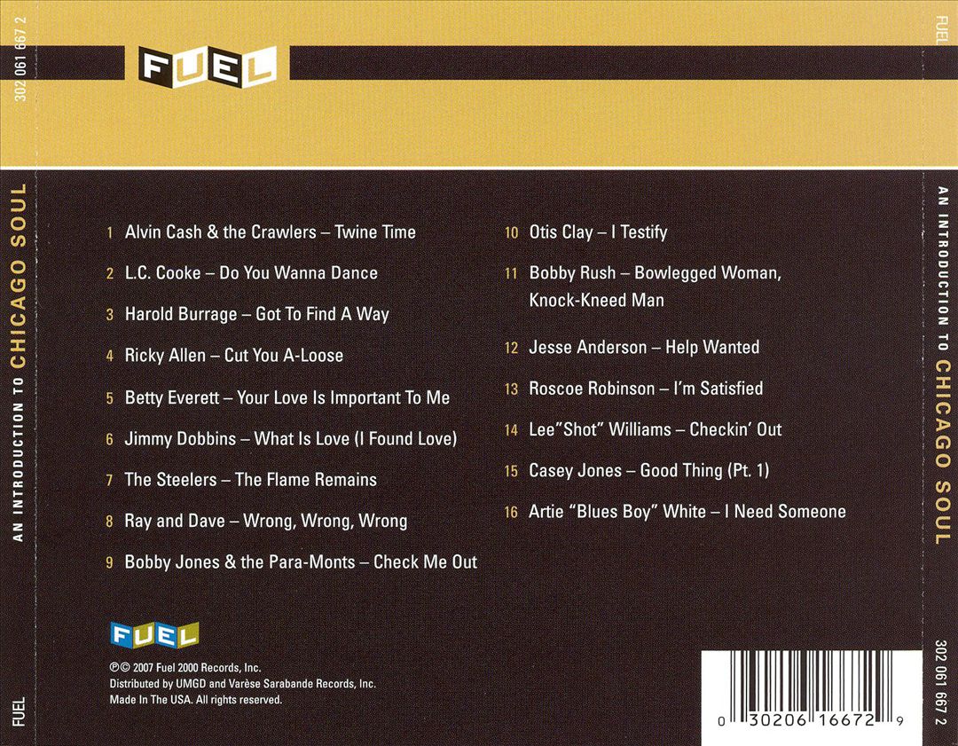 Introduction to Chicago Soul cover art
