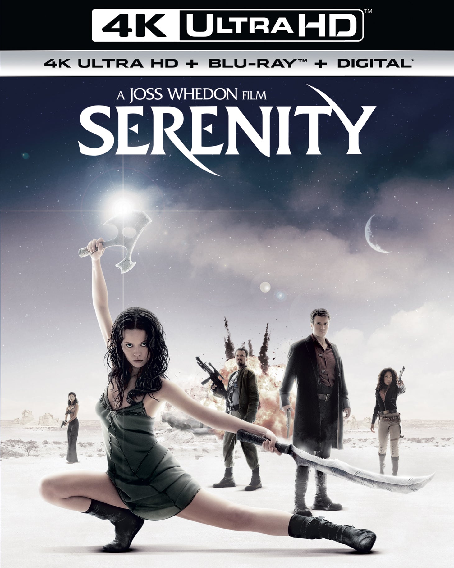 Serenity [Includes Digital Copy] [4K Ultra HD Blu-ray] [2 Discs] cover art