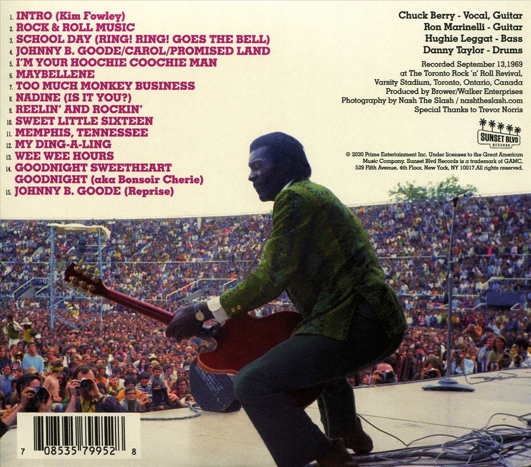 Toronto Rock & Rock Revival 1969 cover art