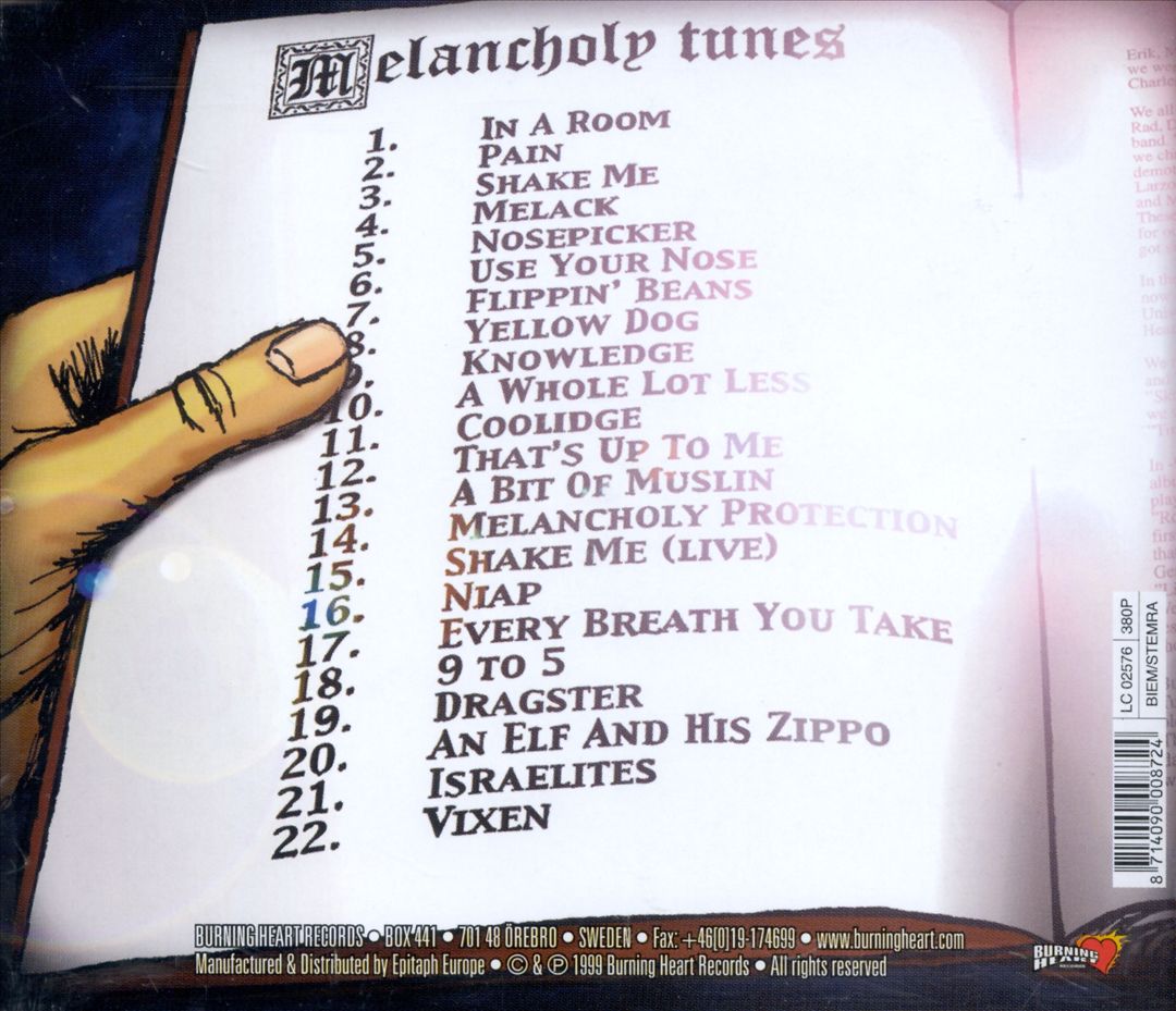Melancholy Collection cover art