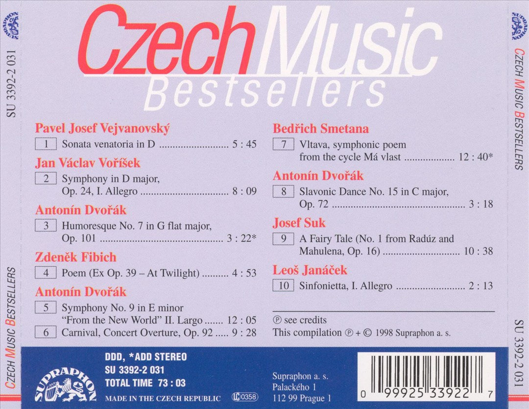 Czech Music Bestsellers cover art