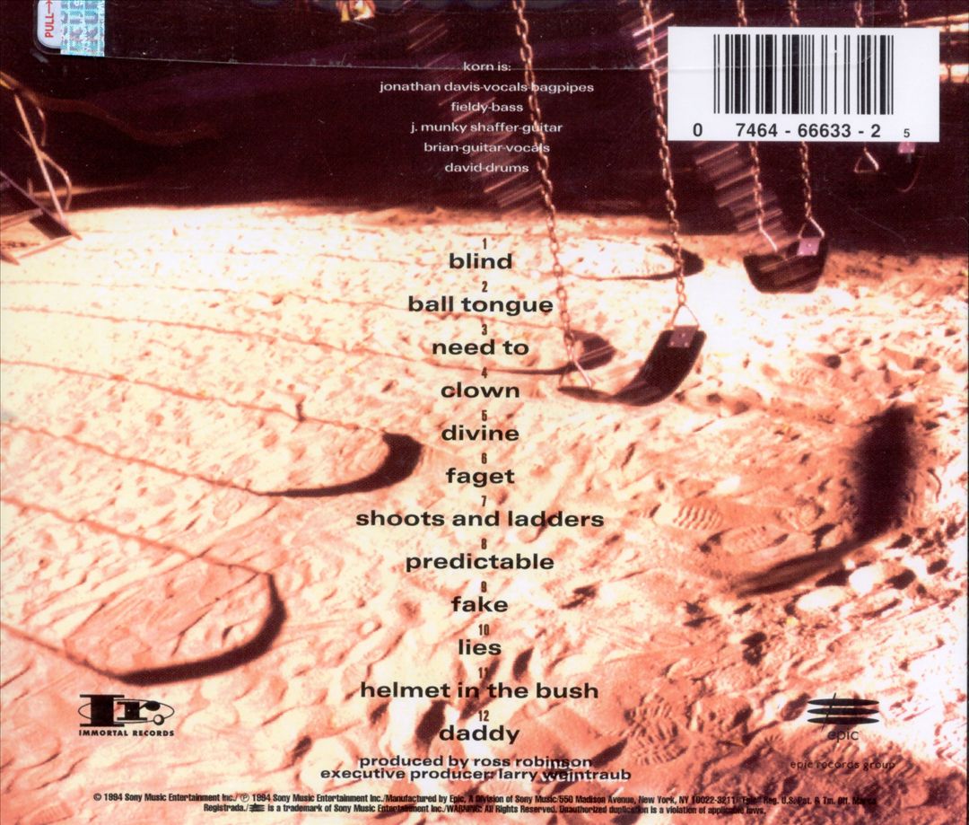 Korn cover art