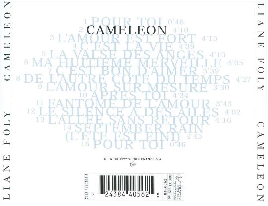 Cameleon cover art