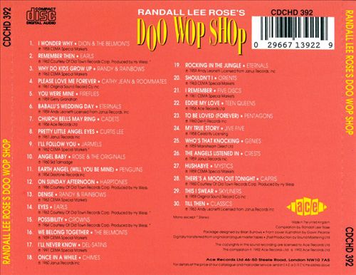 Doo Wop Shop [Ace] cover art