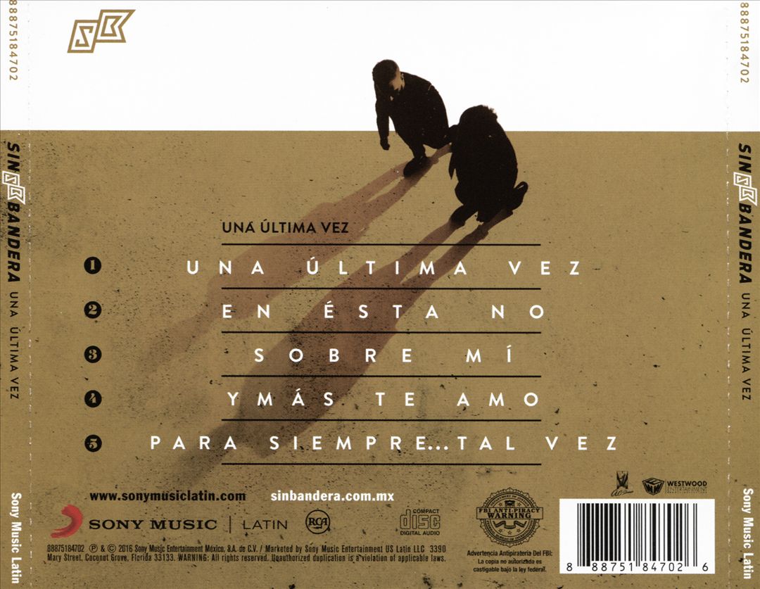 Una Última Vez cover art