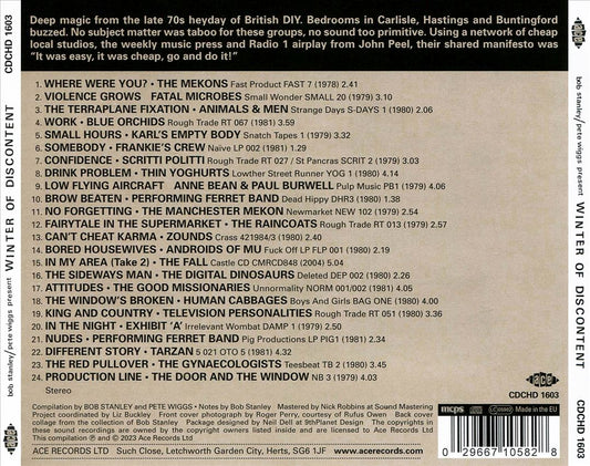 Bob Stanley/Pete Wiggs Present Winter of Discontent cover art