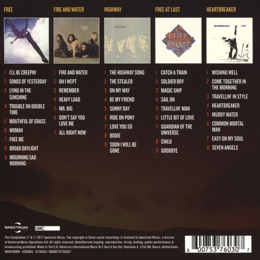 Five Classic Albums cover art