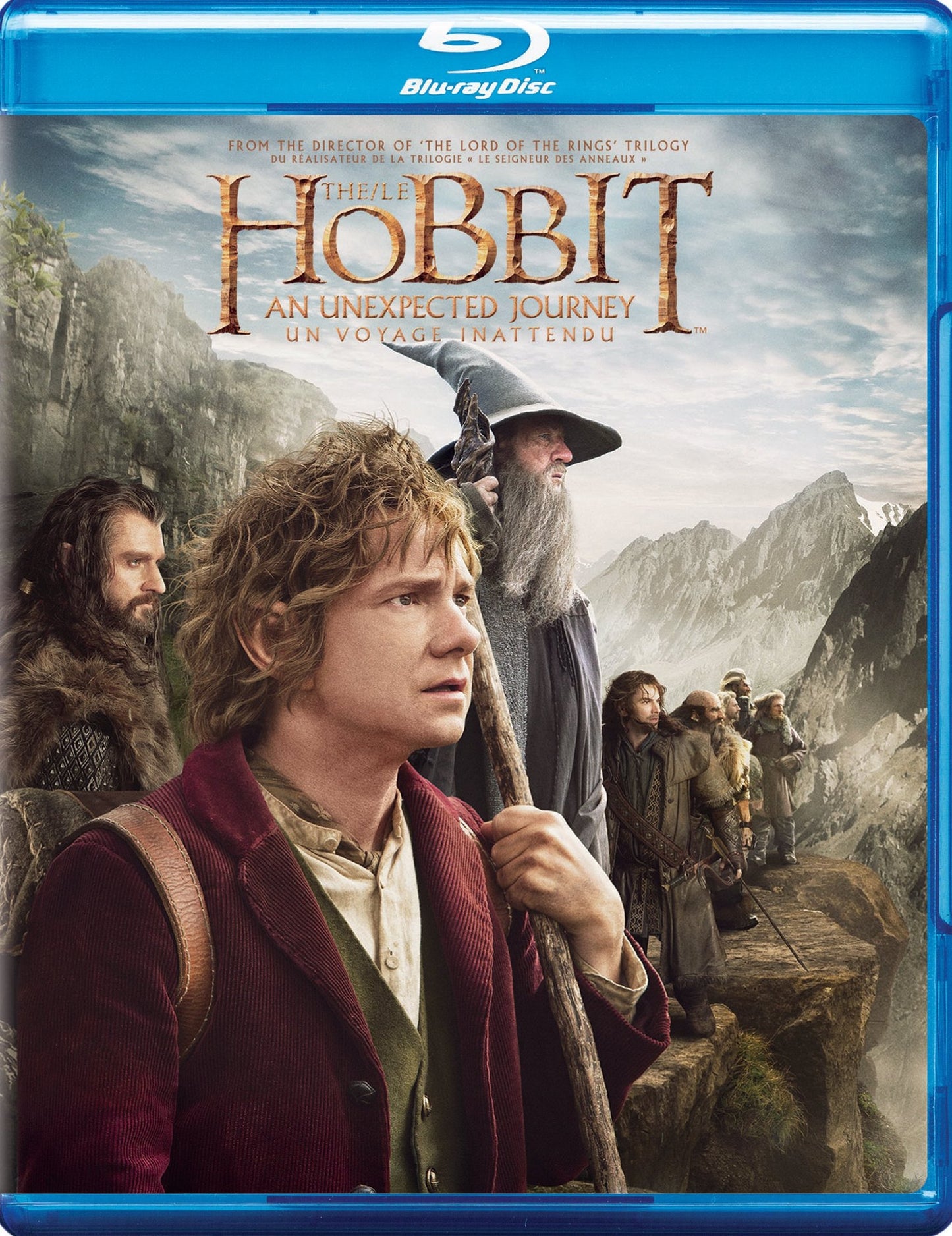 Hobbit: An Unexpected Journey [Blu-ray] cover art