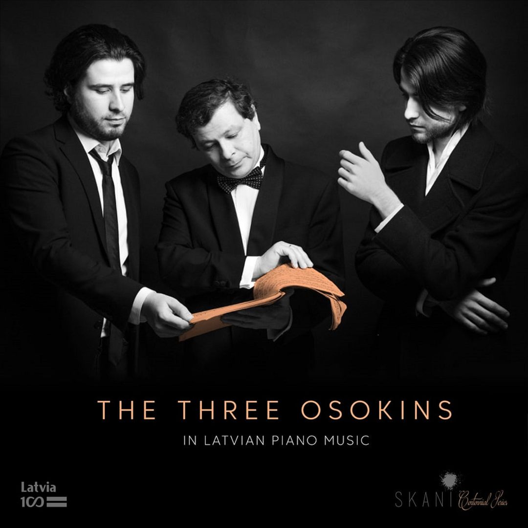 Three Osokins: In Latvian Piano Music cover art