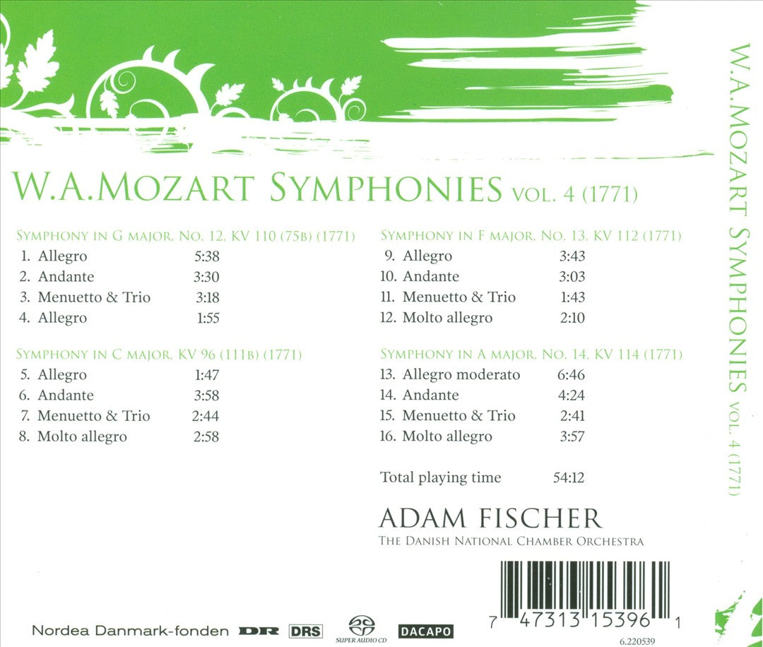 Mozart: Symphonies, Vol. 4 cover art