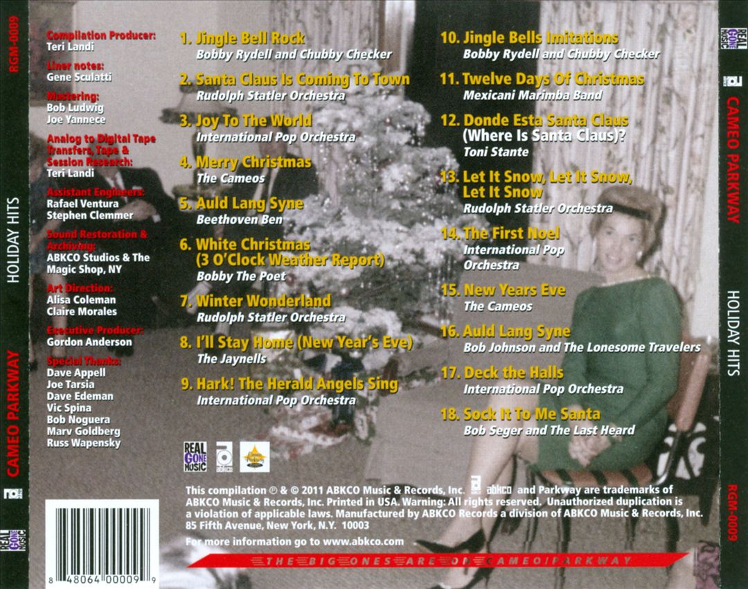 Cameo Parkway Holiday Hits cover art