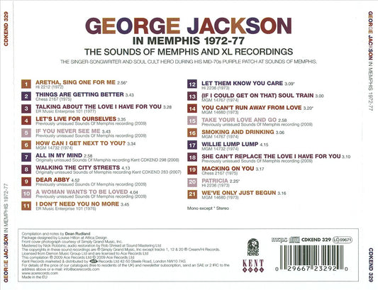 In Memphis 1972-77 cover art