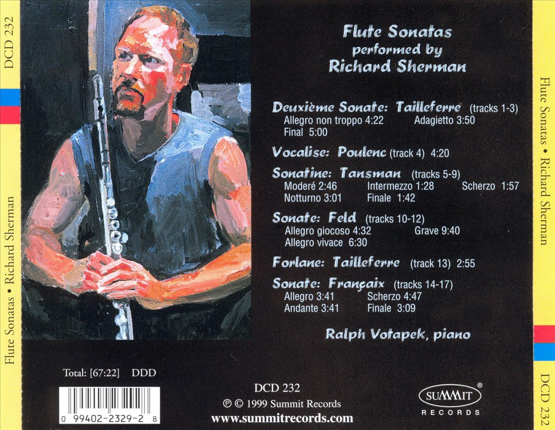 Flute Sonatas cover art