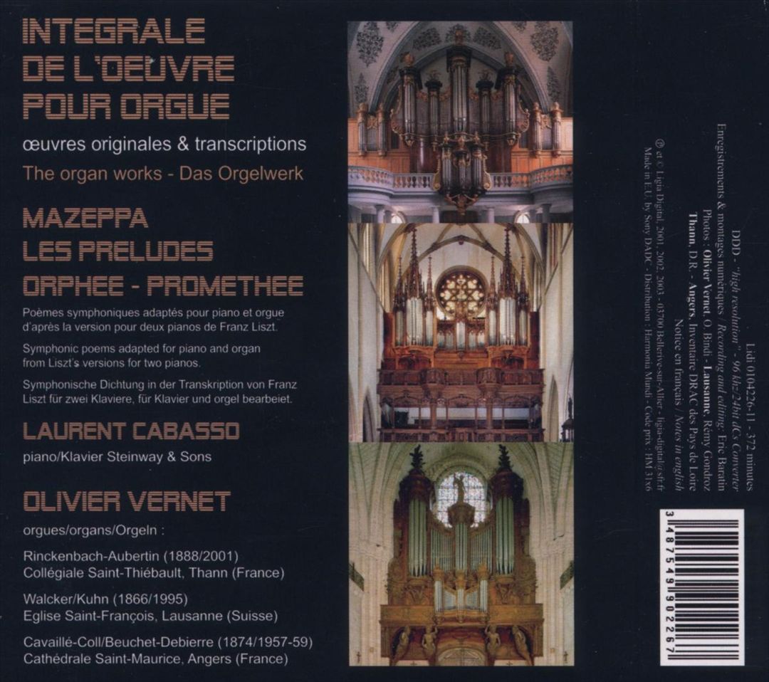 Liszt cover art