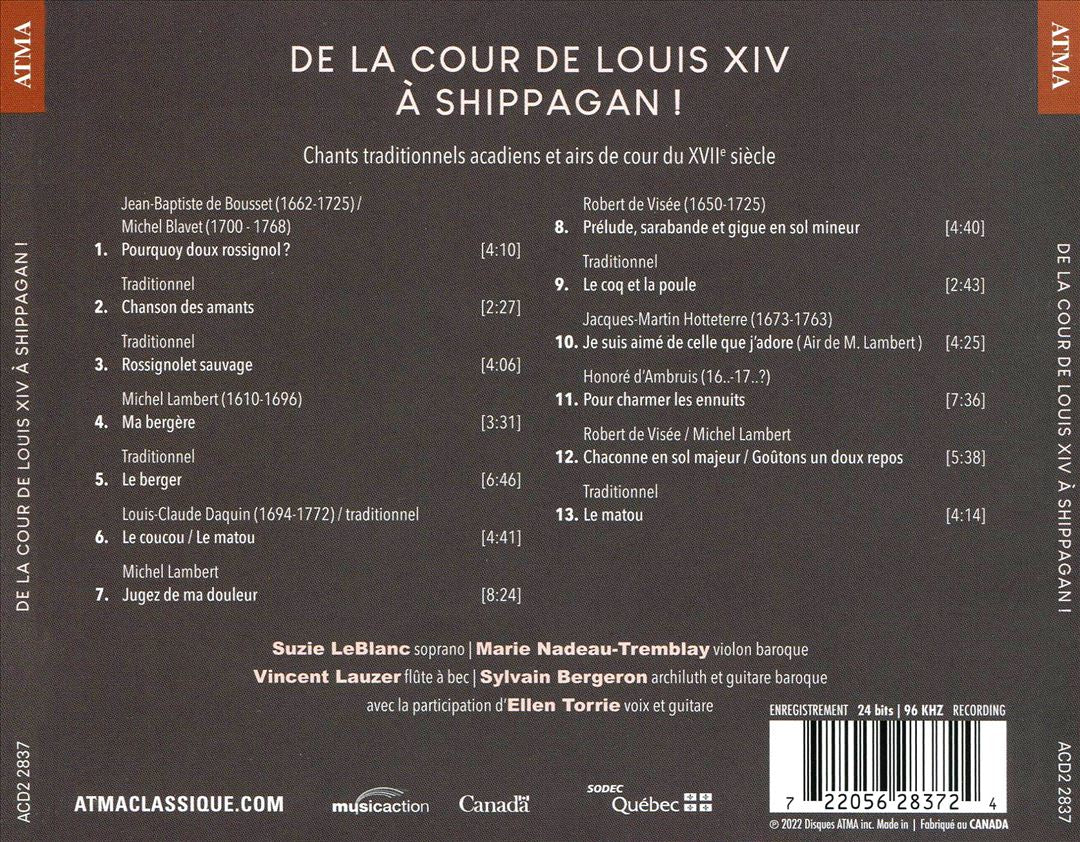 De la Cour de Louis XIV à Shippagan! cover art