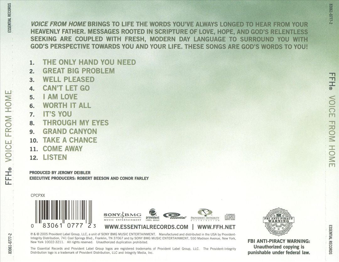 Voice from Home cover art