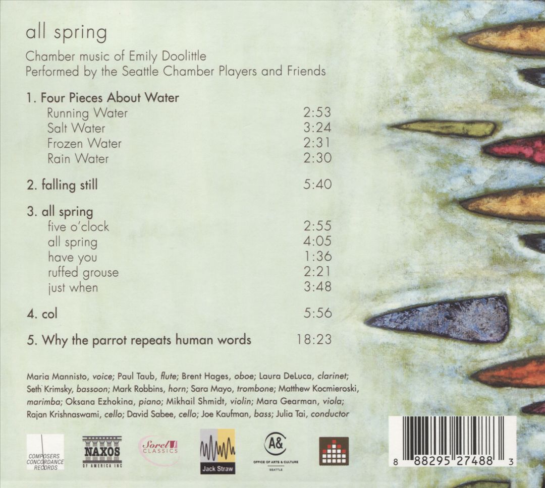 All Spring: Chamber Music of Emily Doolittle cover art