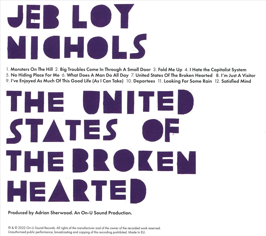 United States of the Broken Hearted cover art