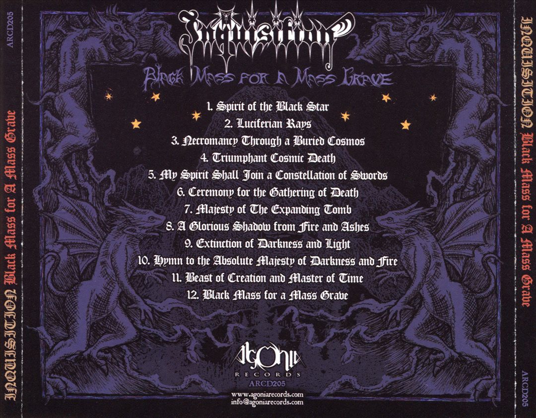 Black Mass for a Mass Grave cover art