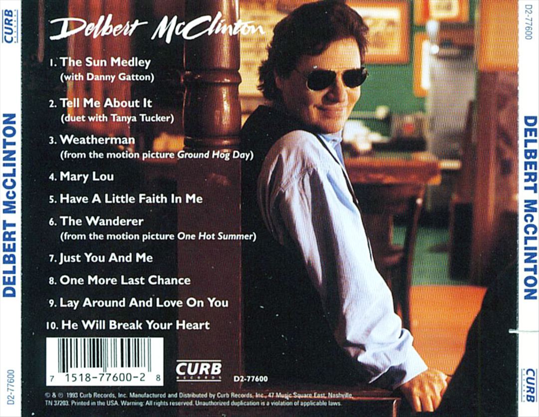 Delbert McClinton cover art