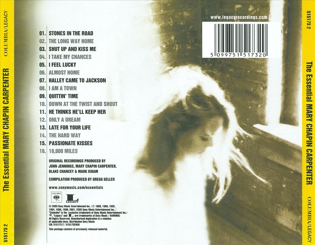 Essential Mary Chapin Carpenter cover art