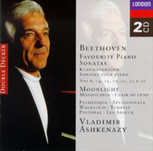Beethoven: Favourite Piano Sonatas cover art