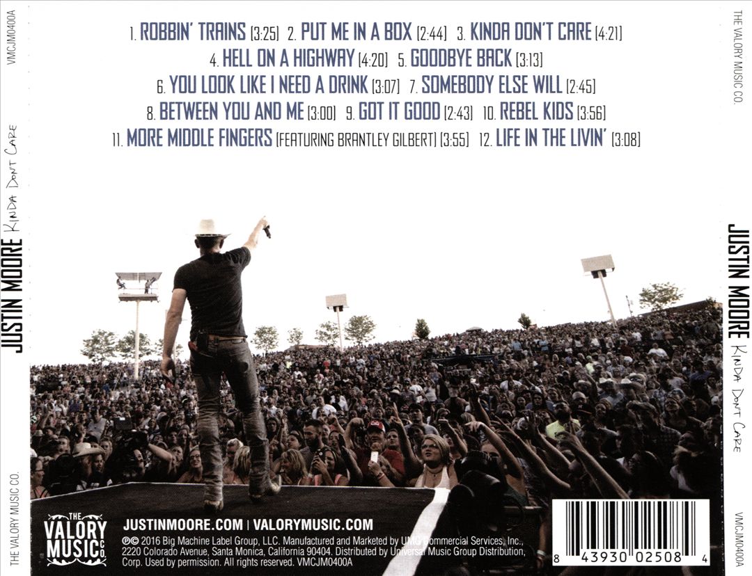 Kinda Don't Care cover art