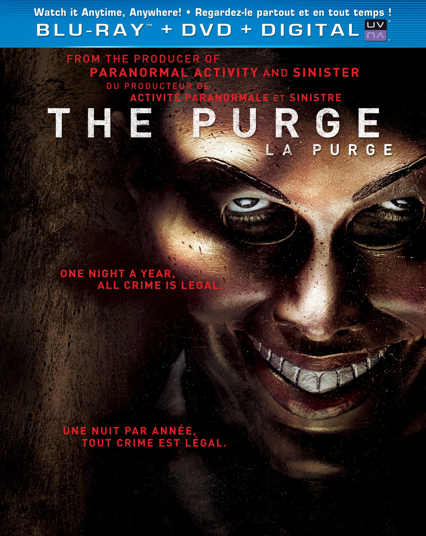 Purge [Blu-ray/DVD] cover art
