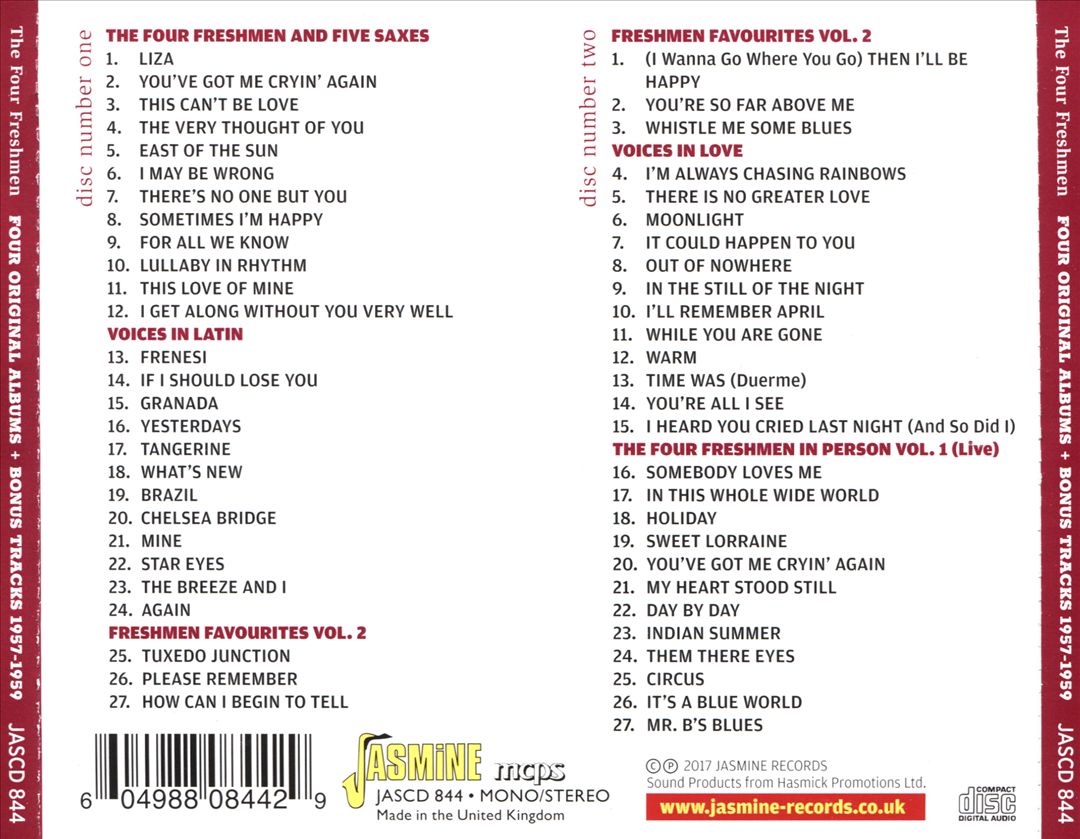 Four Original Albums  cover art