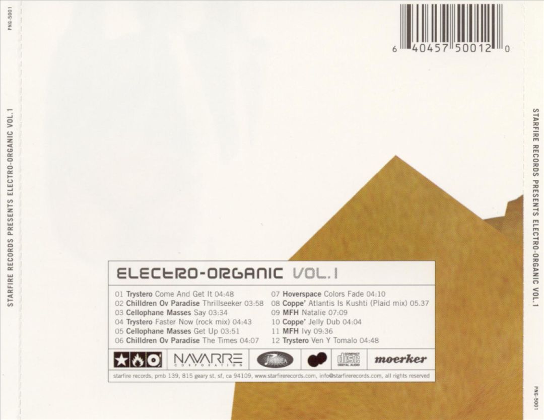 Electro-Organic Vol. 1 cover art