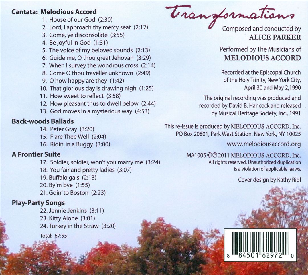 Transformations cover art