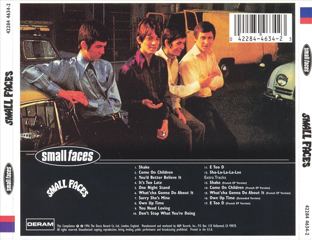 Small Faces [Decca] cover art