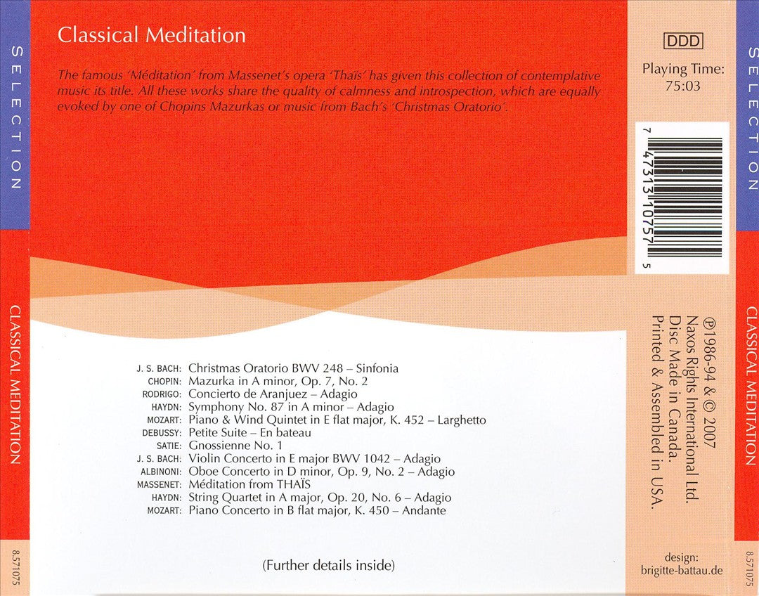 Classical Meditation cover art